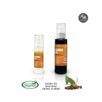 Aroma&amp;More JOJOBA OIL VIRGIN Certified Organic, สเปน  30/120/500/1000ML Cosmetic grade