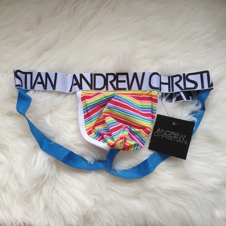 Andrew Christian Pride Stripe Jock | Lazada Singapore