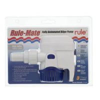 ปั้มน้ำแช่แบบออโต้  Rule-Mate Automatic Bilge Pump - 500GPH 12V