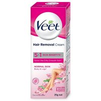 veet ครีมกำจัดขน 25g"วีท ครีมขจัดขน โลตัสฟาวเวอร์ สามารถขจัดขนได้อย่างมีประสิทธิภาพ ให้ผิวคุณเรียบเนียนน่าสัมผัสภายใน 3 นาที**.