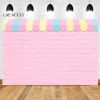 Laeacco Pink Brick Wall Newborn Baby Shower Nursery Photocall Photography Background Photo Backdrop For Photo Studio Photozone Pipe Fittings Accessori