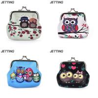 1PCS Hot Selling Women Purse Lovely Owl Pattern Printing Hasp Small Wallet Women Cute Coin Purse Wallet Carteira Feminina