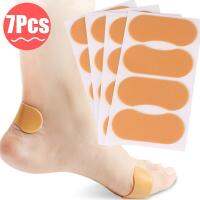 【YF】 7Pcs Gel Shoes Stickers Soft Hydrocolloid Pads Relief Pain Blisters Bunions Corns Calluses Friction Pressure Heel Patch