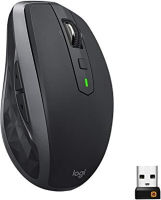 ‎Logitech logitech - MX Anywhere 2S Wireless Laser Mouse - Black