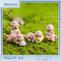 HLIIRVCV0เครื่องตกแต่งบอนไซของขวัญ1ชิ้นโมเดลสัตว์ในสวนนางฟ้าภูมืทัศน์จำลองตุ๊กตาสุนัขนากน้ำ