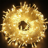 8 Modes Christmas Garland Fairy Lights 10M 20M 30M 50M 100M Festoon Twinkle Garden String Light for Bedroom Wedding Party Decor