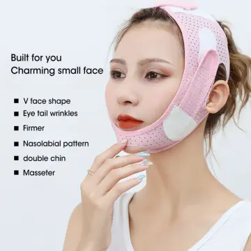 Women Chin Cheek Face Slimming Bandage Lift Up Belt V Line Face Shaper  Facial Anti Wrinkle