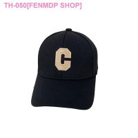 ♧❀ Trendy baseball cap in time three-dimensional C letter embroidery face-showing small net fashionable versatile casual red style Korean style