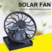 Rechargeable Solar Mini Fan Portable Clip on Desktop Table Fan Traveling Cooler