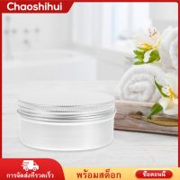 Chaoshihui 3PCS โลหะกลมเก็บกล่องว่างอลูมิเนียมกล่องสบู่กล่องเก็บโลหะที่มีฝาปิด