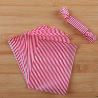 AQ 500 Red Pink Bar Line Simple Style Nougat Wrapping Paper Daily Festival Party Homemade Candy Soft nougat Twisting Wax Paper Pipe Fittings Accessori