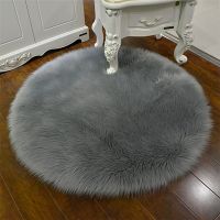 30*30CM!! Soft Artificial Sheepskin Rug Chair Cover Bedroom Mat Artificial Wool Warm Hairy Carpet Seat Textil Fur Area Rugs