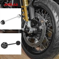 Motorcycle Parts Front Wheel Axle Fork Crash Slider Protector Metal Black Silver for 2014 2016 2015 BMW R Nine T R9T Accessories