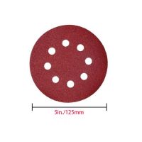 NEWONE 10pcs/set 125mm 5 /5inch Sanding Discs 8 Holes Sandpaper Pads Set Hook loop Abrasive sander paper for polishing tools