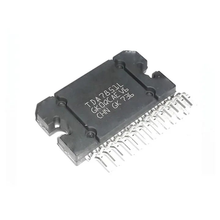 2pcs/lot TDA7851L ZIP25 TDA 7851 L IC AMP AB QUAD 75W 25FLEXIWATT 4 x ...