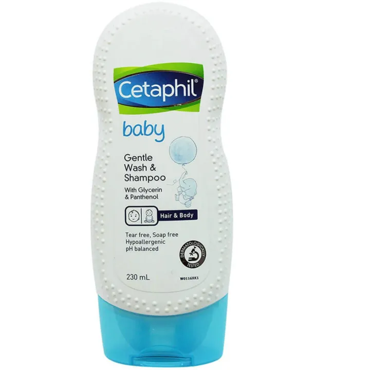 Cetaphil Baby Gentle Wash & Shampoo with Glycerin & Panthenol 230 ml