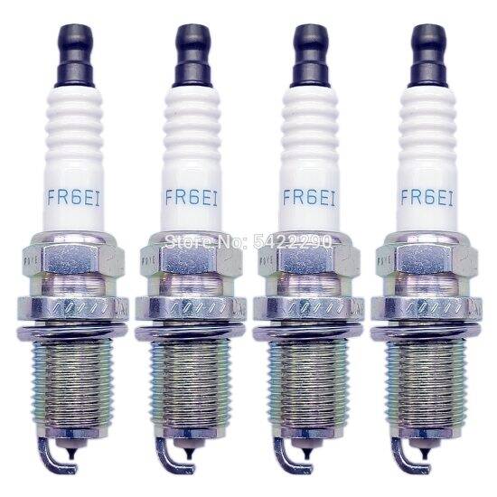 1 4 chiếc mn163236 fr6ei 2687 bugi đánh lửa cho xe ô tô iridium phù hợp - ảnh sản phẩm 1