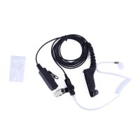 Motorola Portable Radio FBI PTT Air Tube Earpiece Mic Headset APX2000 APX7000 APX6000 APX7500 DP4601 Walkie Talkie Xir P8668