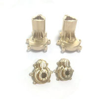 RER11407 Brass Rear Outer Portal Housing Set for 1/10 RC Crawler Car Redcat GEN8 Scout II RER11334