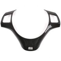 yansimi Carbon Fiber Car Steering Wheel Panel Decoration Cover Trim Moulding Sticker for BMW 1 3 Series E87 E90 E92 E93 2005-2012