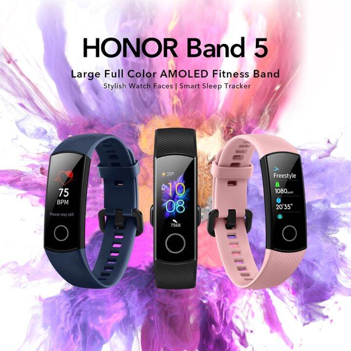 HUAWEI HONOR Band 6 Band 5 ARG-B39 Smart Band 6 1.47-Inch AMOLED Screen ...