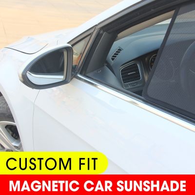 2PCS Magnetic Car Front Side Window Sun Shades Cover For Suzuki SX4 Swift Alivio Alto ERTIGA Grand Vitara Hustler Jimny S-CROSS