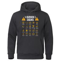 Funny Driving Warning Signs 101 Auto Mechanic Gift Driver Hoodie Fashion Casual Pullover Mens Clothing Casual Oversized Size XS-4XL