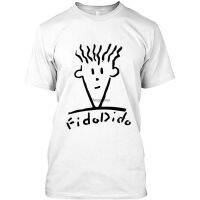 2023 newtop เสื้อยืดสำหรับผู้ชาย Fido Dido dzirt สำหรับผู้ชายเสื้อยืดสำหรับสีดำ