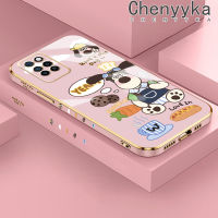 เคส Chenyyka สำหรับ Infinix Note 10 Pro NFC ลายการ์ตูนรูปสุนัขคุกกี้ดีไซน์ใหม่ด้านข้างเคสโทรศัพท์ซิลิโคนนิ่มกล้องฝาปิดเลนส์เต็มรูปแบบป้องกันกล่องกันกระแทก