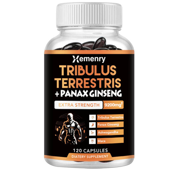 Tribulus Terrestris Panax Ginseng Contains Tribulus Terrestris Extract Maca Root Extract And 3005