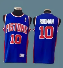 San Antonio Spurs Dennis Rodman #10 Nba Throwback Black Jersey - Dingeas