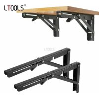 ✢ 2PCS Triangle Folding Angle Bracket Heavy Support Adjustable Wall Mounted Bench Table Shelf Bracket Furniture Hardware Tool