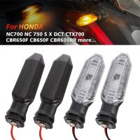 D LED Turn Signal Light For HONDA CB500X CB500F CBR 600RR 650F CB650F CRF250L CRF300L NC 700 Motorcycle Indicator Blinker Flasher