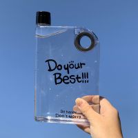 【CC】✜✷✒  A5 Plastic Flat Bottle Kettle Notebook Personality Drinking