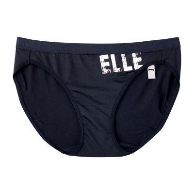 ELLE Lingerie กางเกงในรูปแบบ Bikini Lowrise ด้วยผ้า MICRO FIBER&nbsp;พิมพ์ลายโลโก้ ELLE (LU2864)