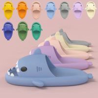 CODhan14416 Adult Man Women Shark Slippers Summer Couples Cute Cartoon Sharks Slippers Funny Home Cute Cartoon Sandals for Unisex