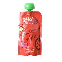 (แพ็ค 3) Ellas Kit Org Straw / appleam 120g