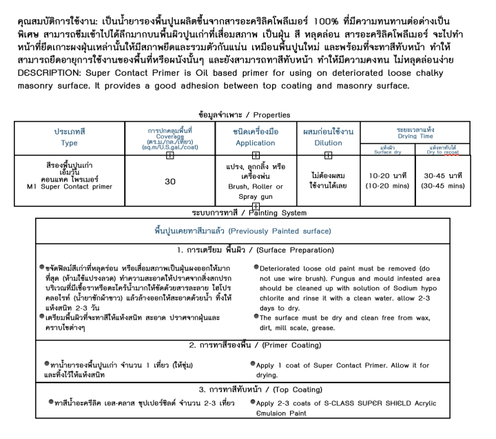 สีรองพื้นปูนเก่า-สูตรน้ำมัน-ชนิดใส-สูตรกลิ่นอ่อน-ยี่ห้อ-เอ็มวัน-ขนาด-ถังใหญ่-17-ลิตร-แถมลูกกลิ้งทาสี-1-อัน