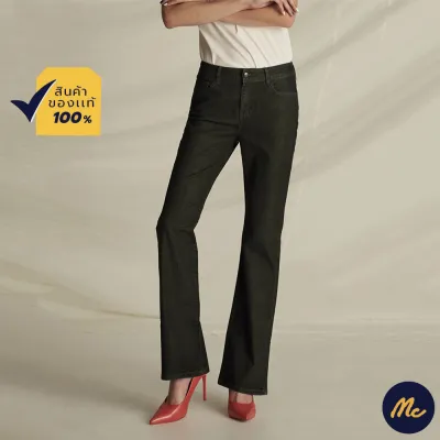 Mc Jeans กางเกงยีนส์ผู้หญิง กางเกงยีนส์ Mc Lady ทรงบูทคัท สีดำ ทรงสวย กระชับ ขาม้า เอวกลาง LAH2002