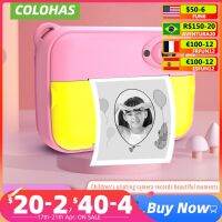 ZZOOI Childrens Camara Instantanea Color HD Photo Recording Thermal Printing Digital Intelligent Mens and Womens Toys Video Camera Sports &amp; Action Camera