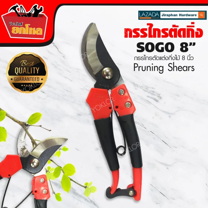กรรไกรตัดกิ่งไม้ กรรไกรตัดกิ่ง SOLO 164 กรรไกรตัดกิ่ง กรรไกรตัดแต่ง โซ