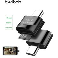 □ Twitch อะแดปเตอร์การ์ดรีดเดอร์ USB 3.0 Type C เป็น Micro-SD TF OTG ขนาดเล็ก