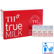 Thùng Sữa Tươi TH Tiệt Trùng Hương Dâu 180ml x 48 Hôp