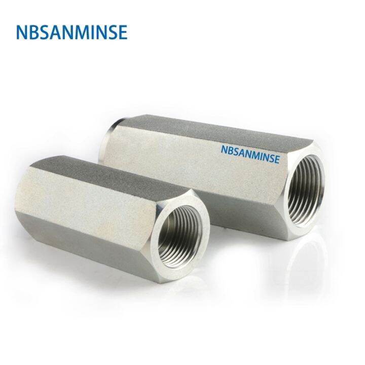 nbsanminse-vu-check-valve-g1-4-3-8-1-2-3-4-1-hydraulic-industry-carbon-steel-high-pressure-valve-one-way