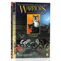 Warriors: Ravenpaw S path #3: the heart of a warrior cat warrior cartoon black claw journey series #3: Warrior heart English original Warrior series comic novels