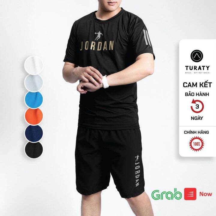 Bộ Quần Áo Thể Thao Nam Jordan Turaty Bộ Đồ Ngắn Đi Chạy Mùa Hè Tập Gym Rất  Đẹp Vải Thun Lạnh Cao Cấp Bản Mới | Lazada.Vn