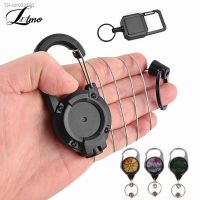 ◊ Anti-theft Metal Easy-to-pull Buckle Rope Elastic Keychain Sporty Retractable Key Ring Anti Lost Key Ring Accessories