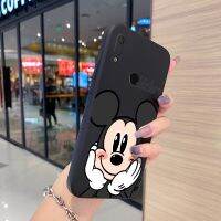 Yiเวปไซต์เคสสำหรับ Huawei Y6s Y6 2019,เคสโทรศัพท์ซิลิโคนนิ่มทรงสี่เหลี่ยมดีไซน์ใหม่ลายการ์ตูนหนูน่ารักฝาครอบกล้องเต็มรูปแบบเคสกันกระแทกขอบสี่เหลี่ยมด้านข้าง