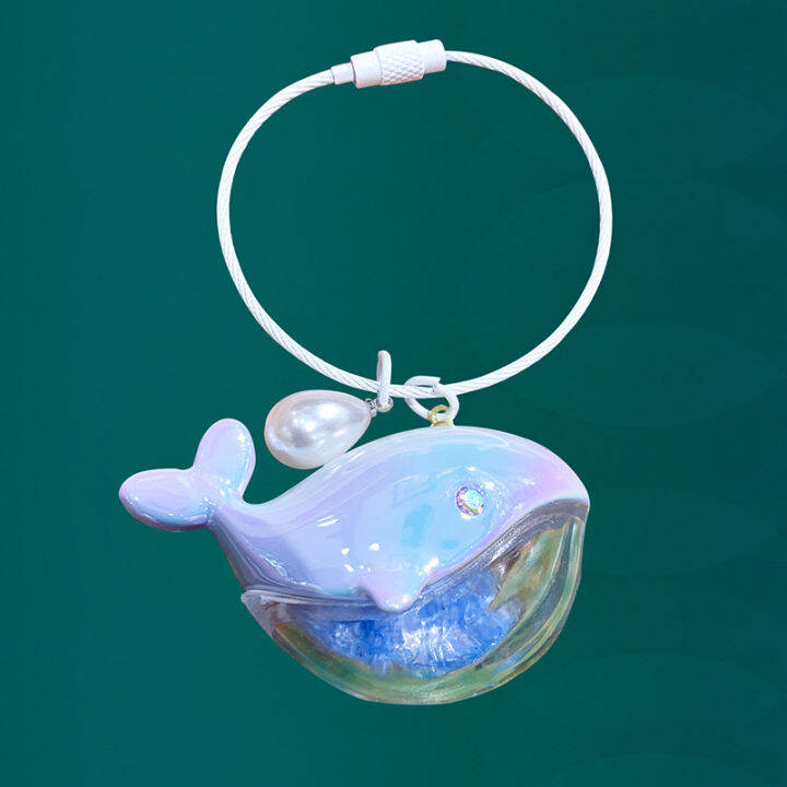 when-i-fly-towards-whale-keychain-water-drop-pearl-accessory-bag-pendant-backpack