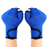 Neoprene Webbed Swimming Gloves Aquatic Fit Swim Paddles Snorkeling Diving Hand Web Water Gloves Half Finger